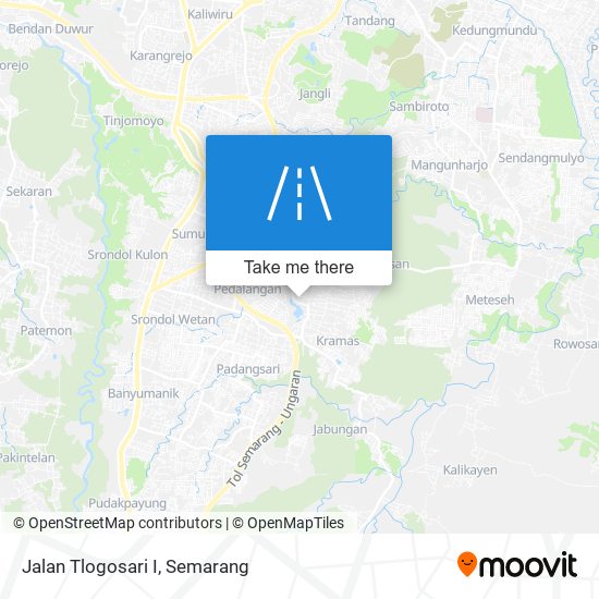 Jalan Tlogosari I map