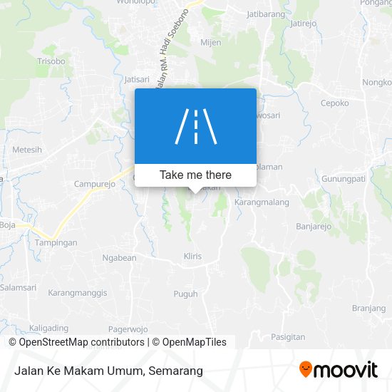 Jalan Ke Makam Umum map