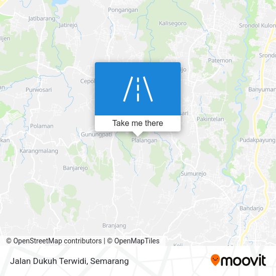 Jalan Dukuh Terwidi map
