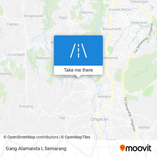 Gang Alamanda I map