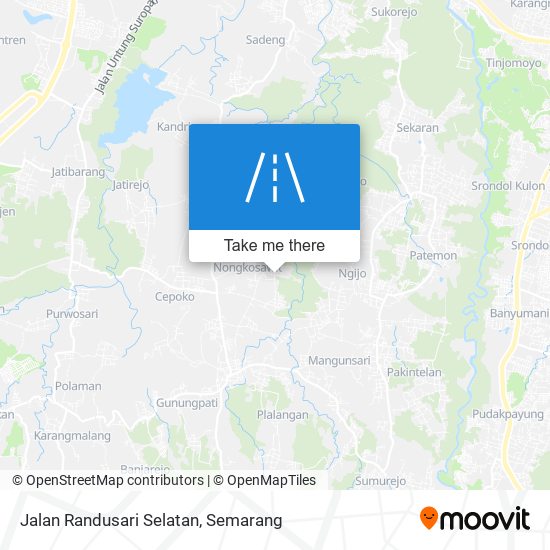 Jalan Randusari Selatan map