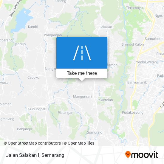 Jalan Salakan I map