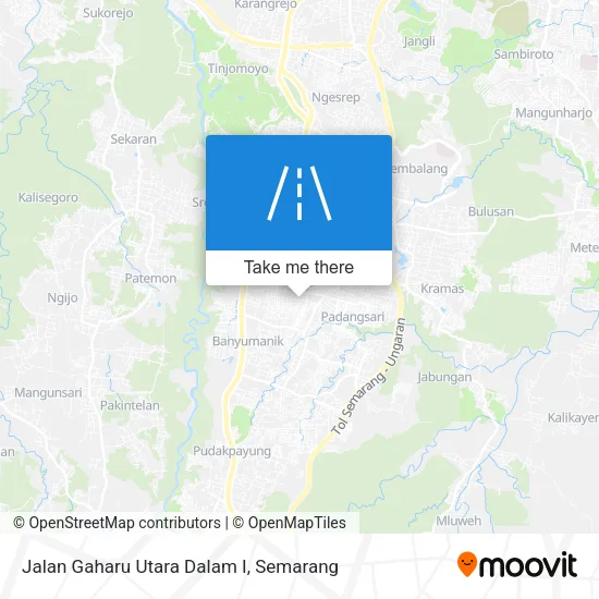 Jalan Gaharu Utara Dalam I map