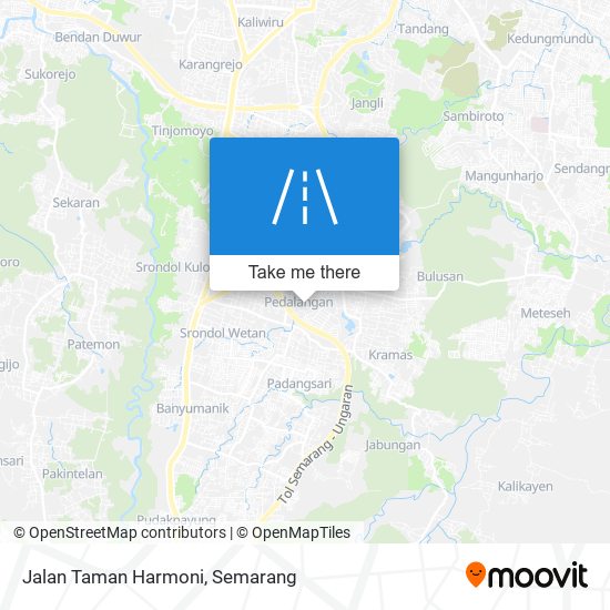 Jalan Taman Harmoni map