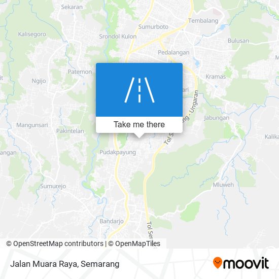 Jalan Muara Raya map