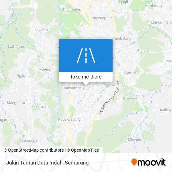 Jalan Taman Duta Indah map