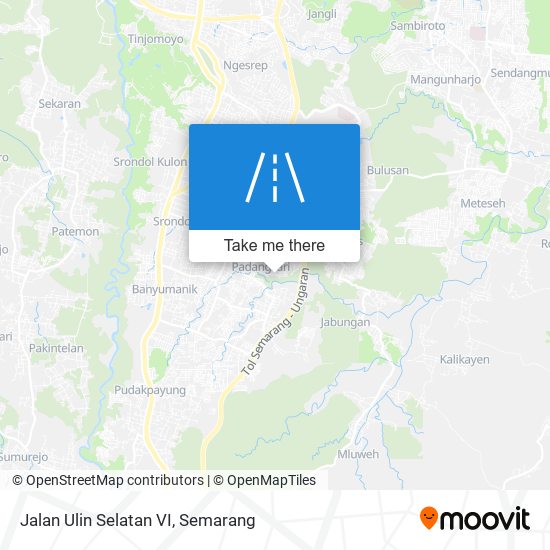 Jalan Ulin Selatan VI map