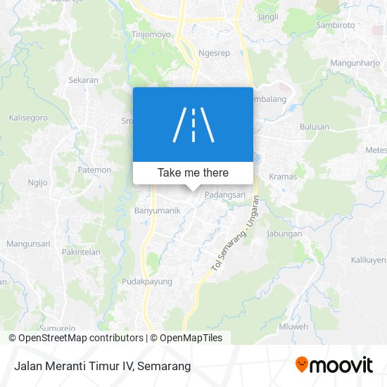 Jalan Meranti Timur IV map