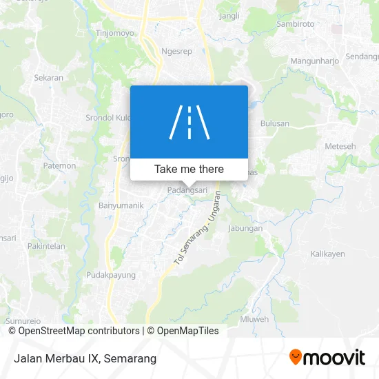 Jalan Merbau IX map