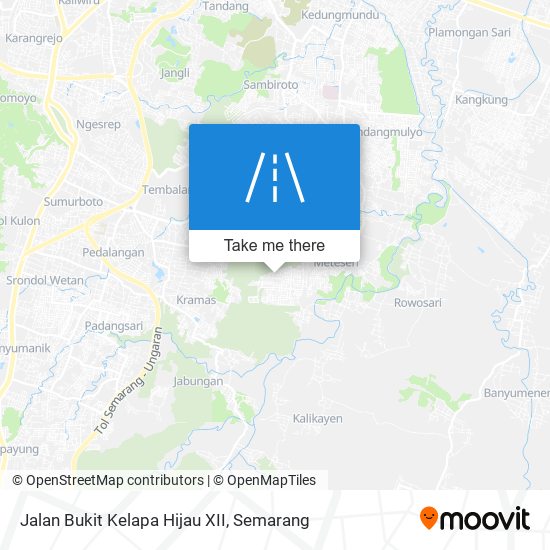 Jalan Bukit Kelapa Hijau XII map