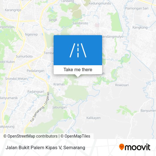 Jalan Bukit Palem Kipas V map