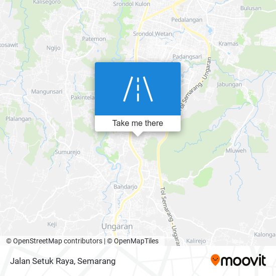 Jalan Setuk Raya map