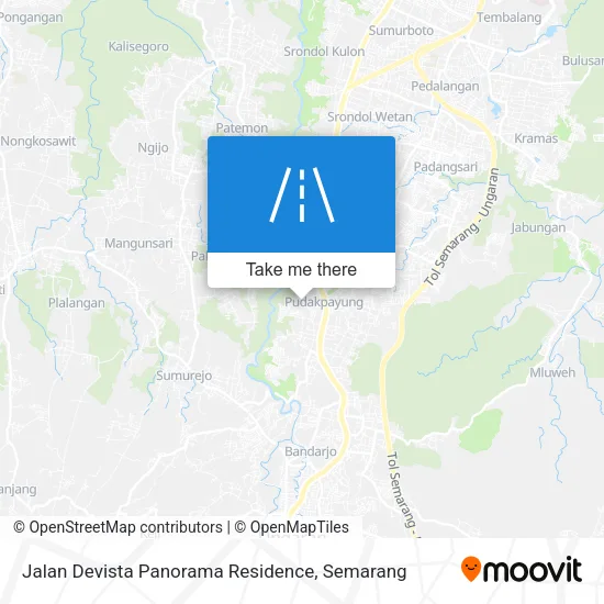 Jalan Devista Panorama Residence map