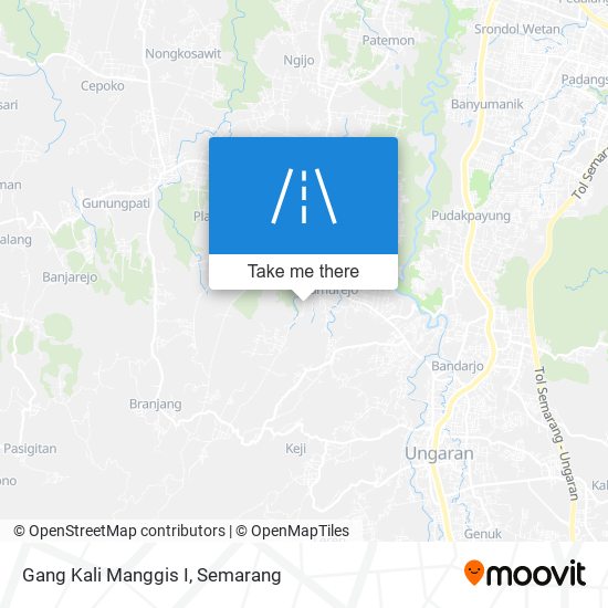 Gang Kali Manggis I map