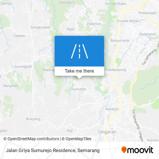 Jalan Griya Sumurejo Residence map