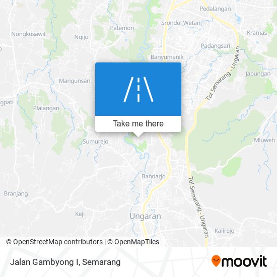 Jalan Gambyong I map