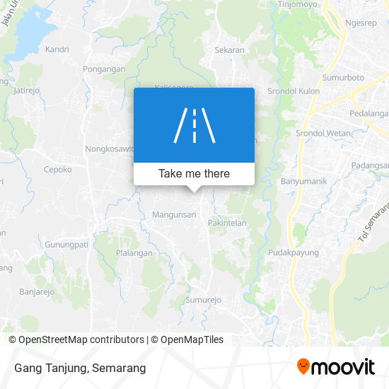 Gang Tanjung map