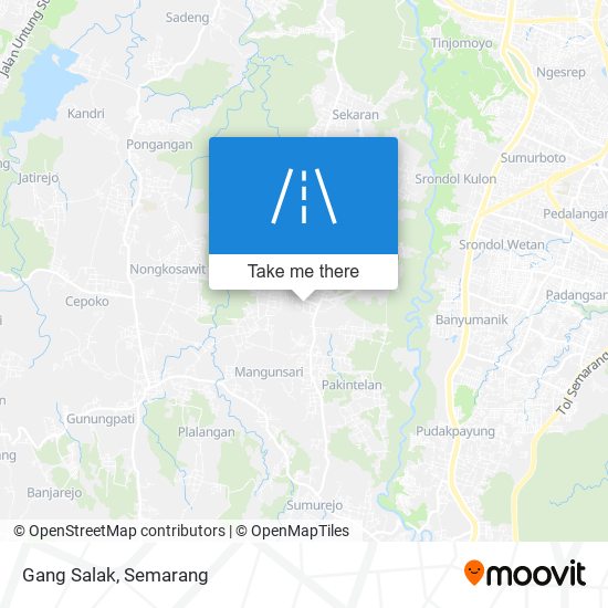 Gang Salak map