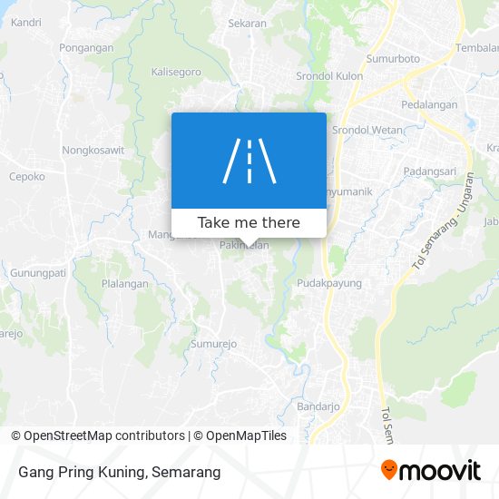 Gang Pring Kuning map