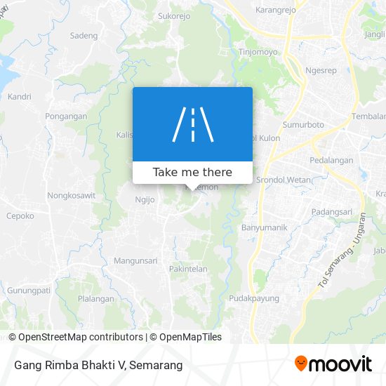 Gang Rimba Bhakti V map