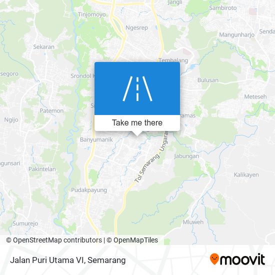 Jalan Puri Utama VI map