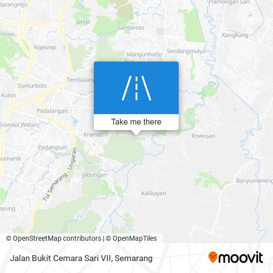 Jalan Bukit Cemara Sari VII map