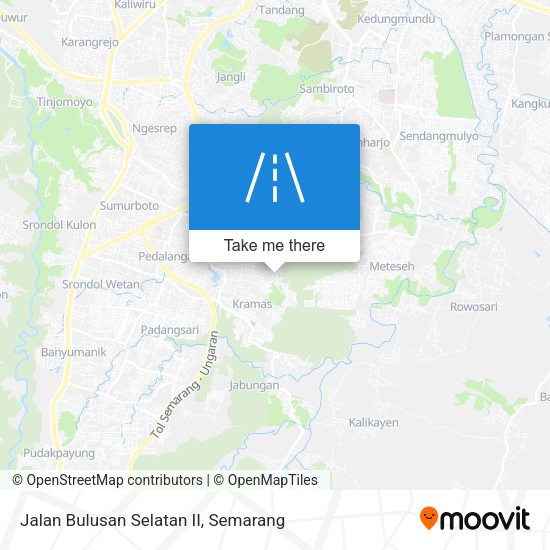 Jalan Bulusan Selatan II map