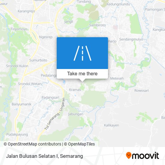 Jalan Bulusan Selatan I map