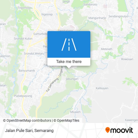 Jalan Pule Sari map