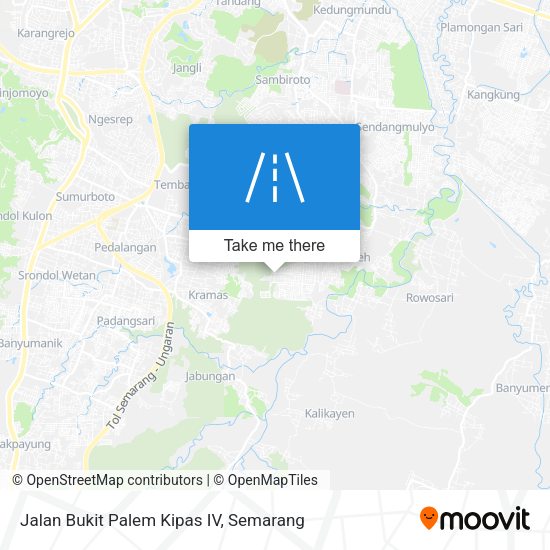Jalan Bukit Palem Kipas IV map