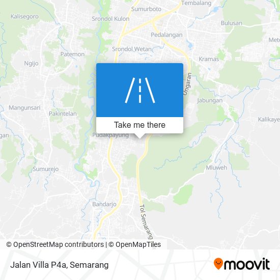 Jalan Villa P4a map