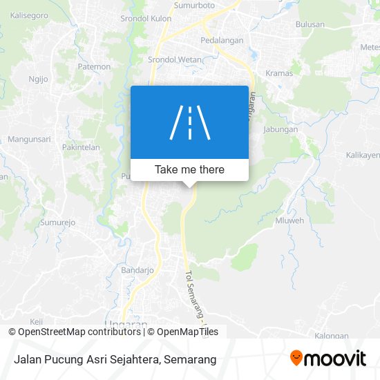 Jalan Pucung Asri Sejahtera map