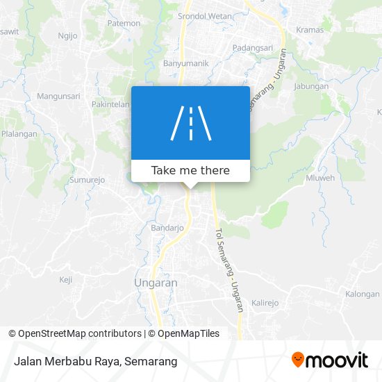 Jalan Merbabu Raya map