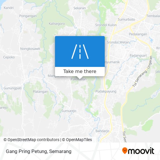 Gang Pring Petung map