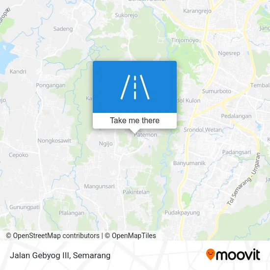 Jalan Gebyog III map