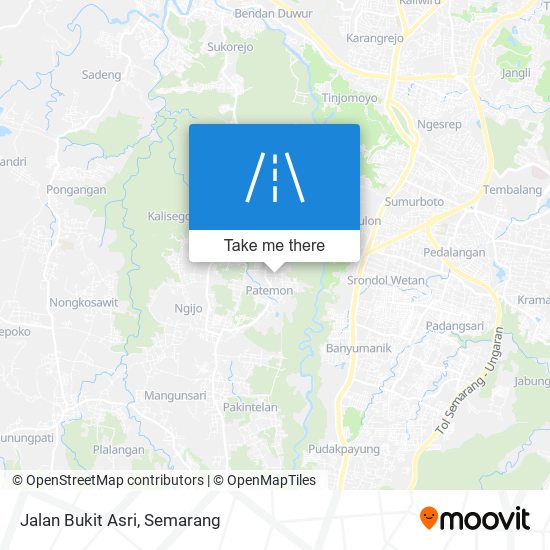 Jalan Bukit Asri map