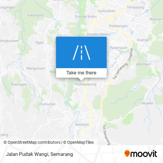 Jalan Pudak Wangi map