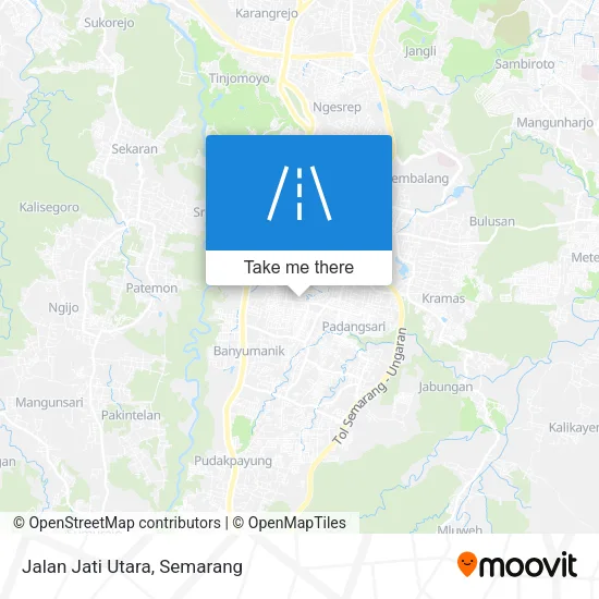 Jalan Jati Utara map