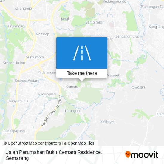 Jalan Perumahan Bukit Cemara Residence map