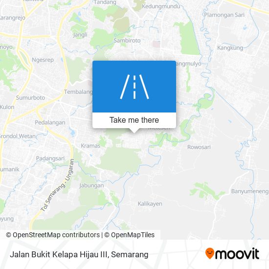 Jalan Bukit Kelapa Hijau III map