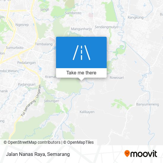 Jalan Nanas Raya map