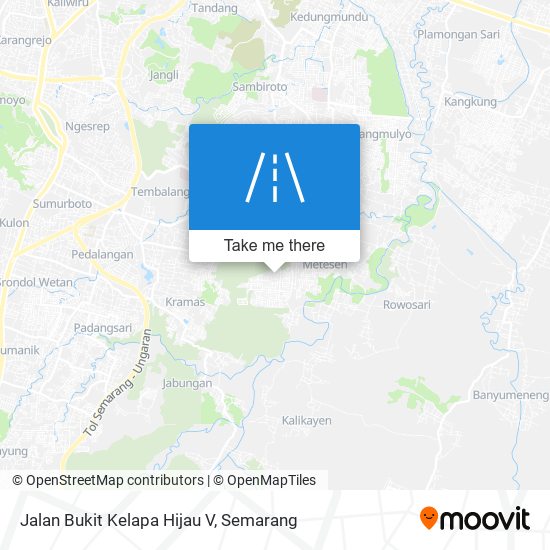 Jalan Bukit Kelapa Hijau V map