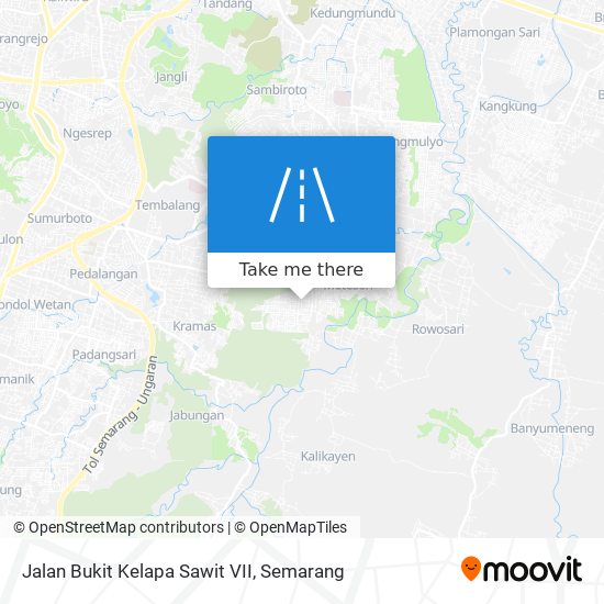 Jalan Bukit Kelapa Sawit VII map
