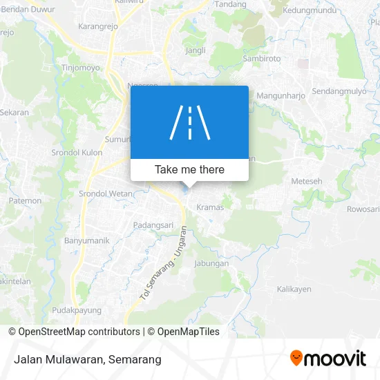 Jalan Mulawaran map