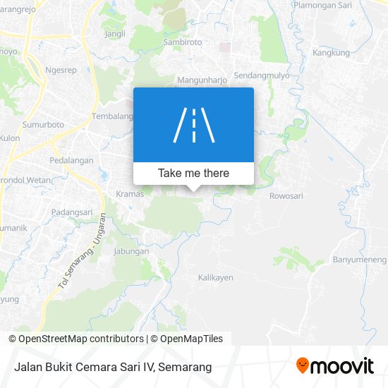 Jalan Bukit Cemara Sari IV map