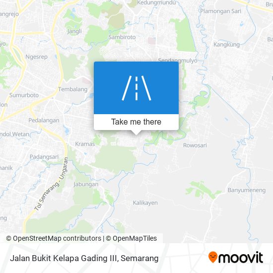 Jalan Bukit Kelapa Gading III map