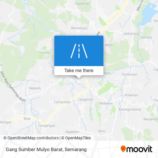 Gang Sumber Mulyo Barat map