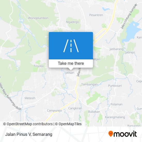 Jalan Pinus V map