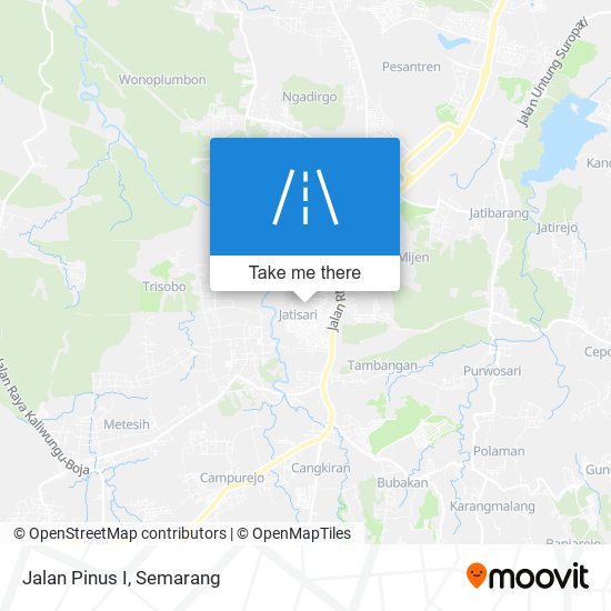 Jalan Pinus I map