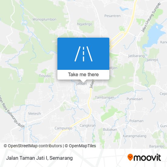 Jalan Taman Jati I map